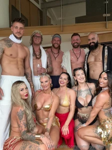 Amazing night with this sexy bunch jmmiller jandmswing maloryfox part 1