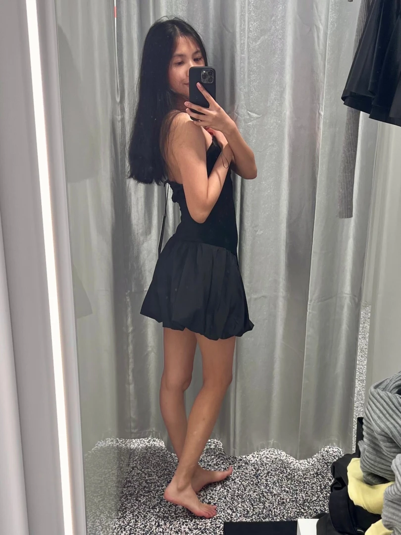 Bin grad kleider am anprobiern eins enger als das andre stoff klebt part 12 