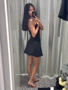 Bin grad kleider am anprobiern eins enger als das andre stoff klebt part 12