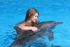 I always feel different in water not in a dramatic mermaid soul way