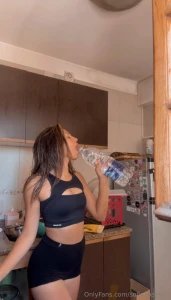 Imagine the bottle to be something else