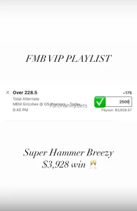 We absolutely crushed yesterday i m up early it s 6 30am right now and