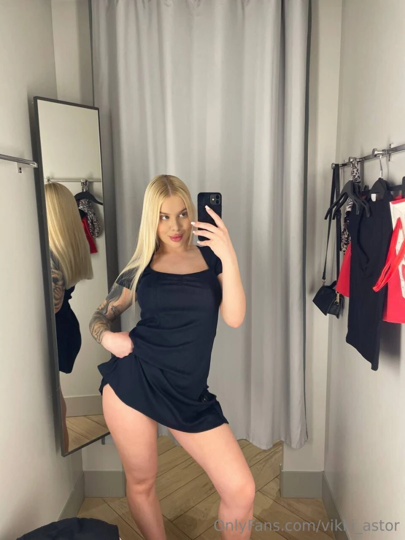 A soft moment in the fitting room do you like this one 