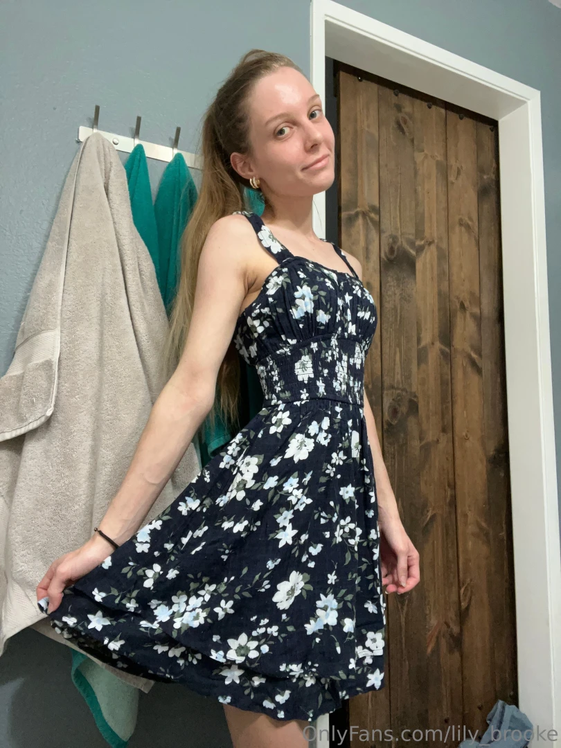What do we think about my new dress 