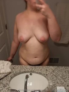 Pre vs post shower part 1