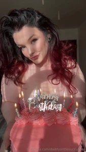 Its my birthday anyone got a guess on how many candles they think