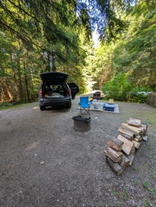 First solo camping trip of the year had a some well needed alone time