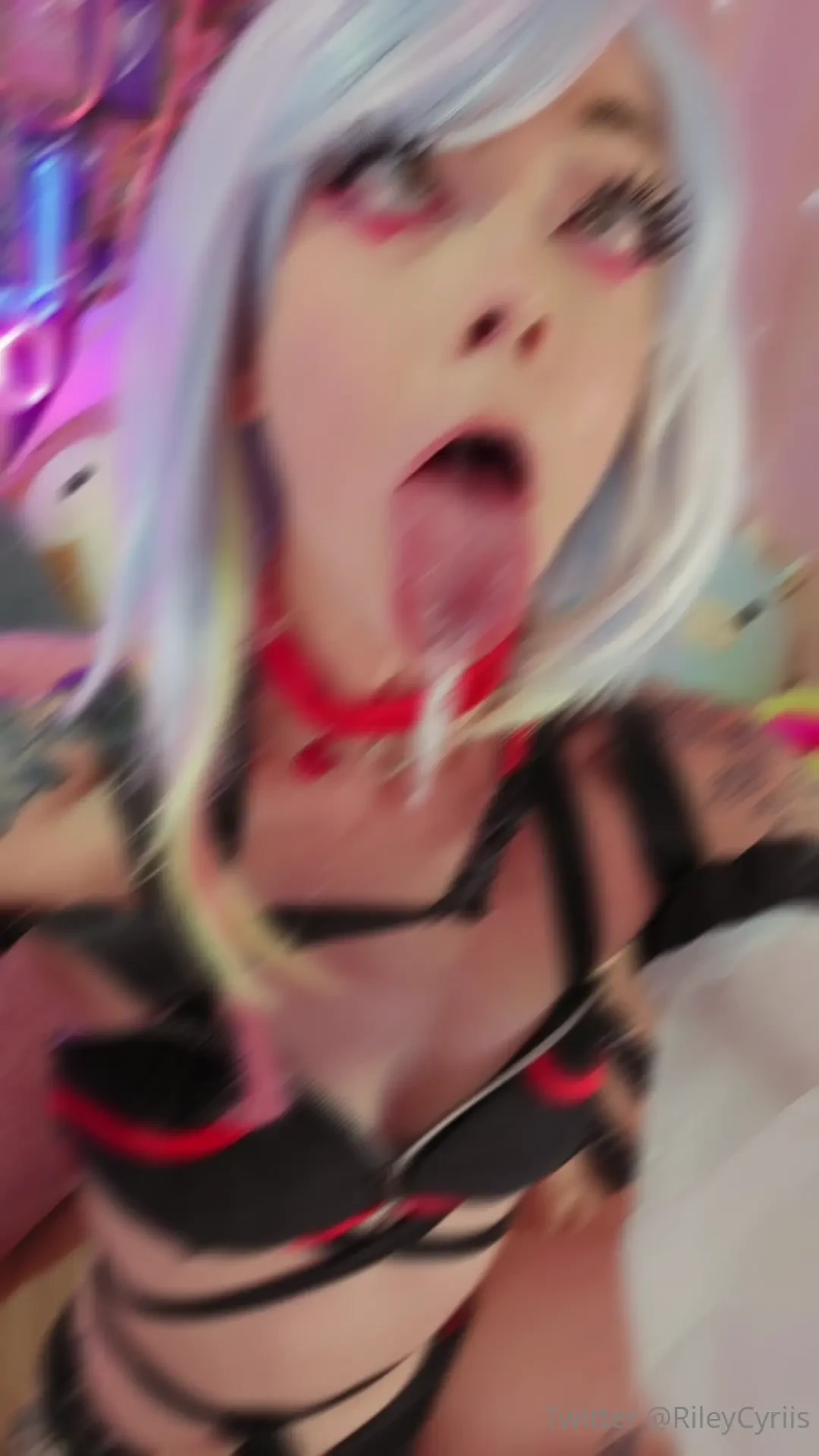 Sending out a free cumming with my fuck machine on blast close up 