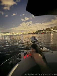 No clothes allowed on the boat