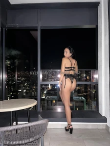 Me or the view or we can always do both and fuck on this balcony part 1