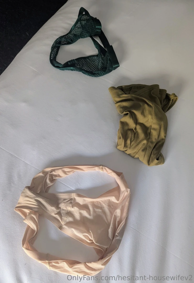 Guess which panties are used and which panties i got fu ked in 
