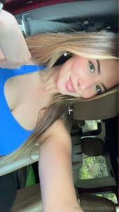 Car selfies always hit