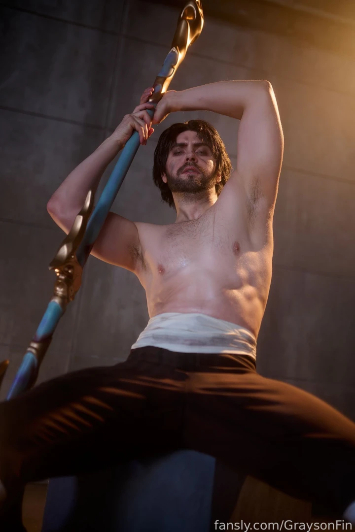 Full sexy jayce talis cosplay for you guys jaycetalis sexyman beard part 20 