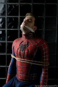 Trapped spider-man can you save me