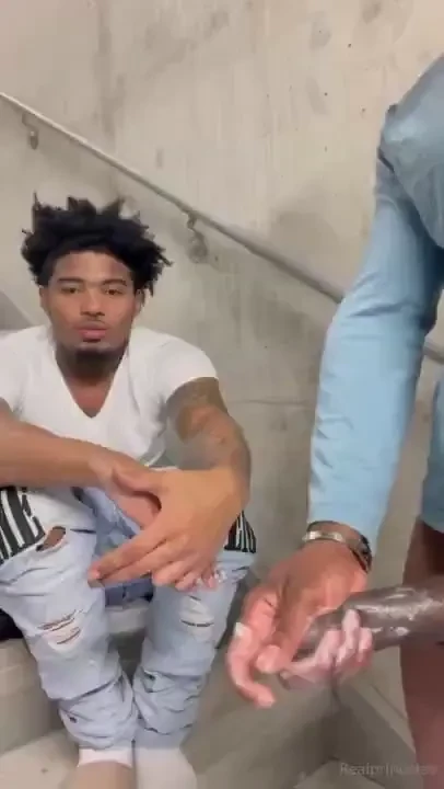 Let my homie dig all in my shit in my staircase 