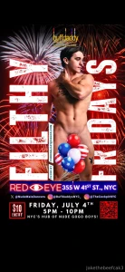 Come see me in nyc today for this filthy 4th celebration all genders