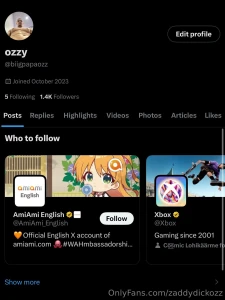 Hey guys can you do me a favor and follow my new twitter its