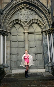 Ut p luftetur i trondheim by nidarosdomen