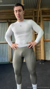 Can you please fuck me in my tights after i workout part 1