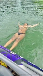 Skinny dipping in norris lake