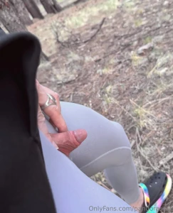 I walked thru the forest aching hard clit would he meet me there and