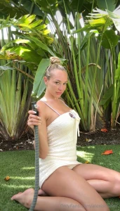 Always ready for a little wet and wild