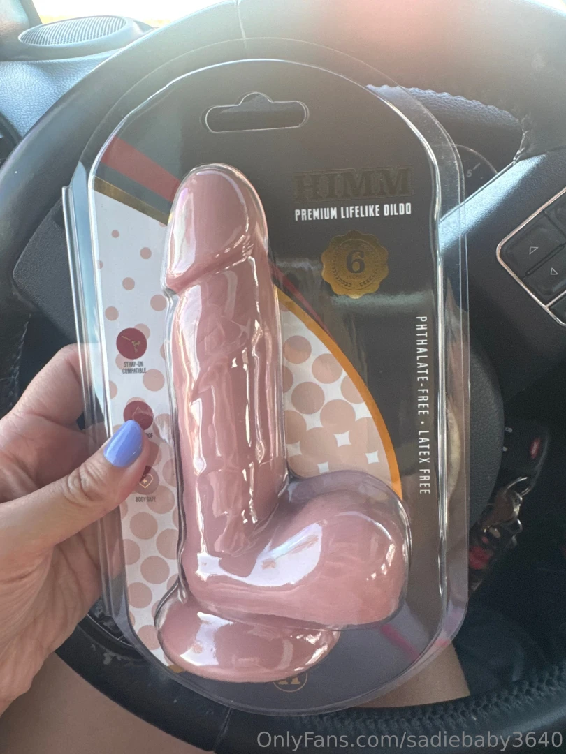 New toys got another dildo since boyfriend is being bad and he tossed part 1 