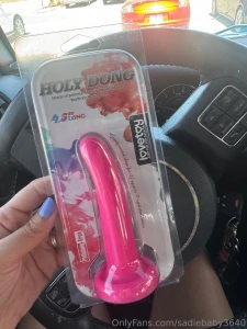 New toys got another dildo since boyfriend is being bad and he tossed