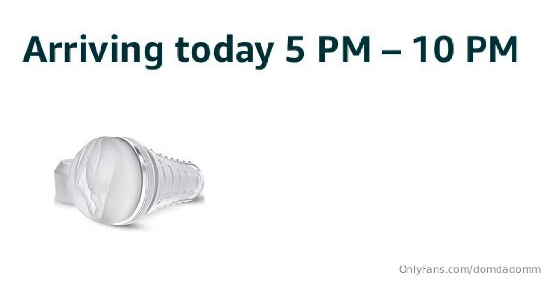 Got a little something coming tonight 