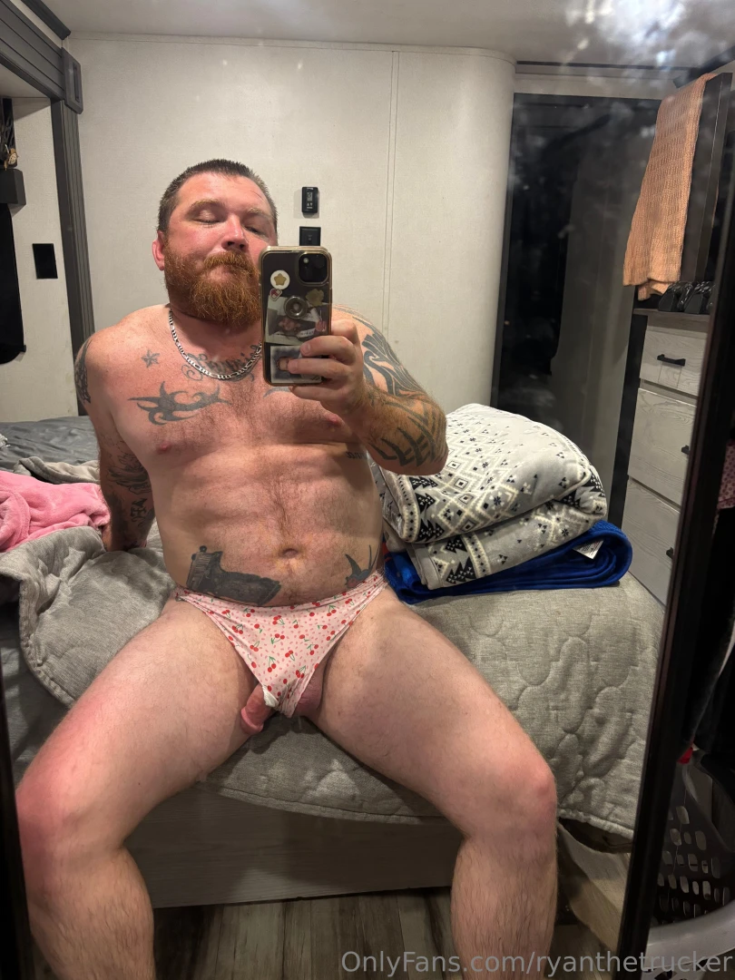 When your girl is gone but she left her panties so you tried them on part 1 