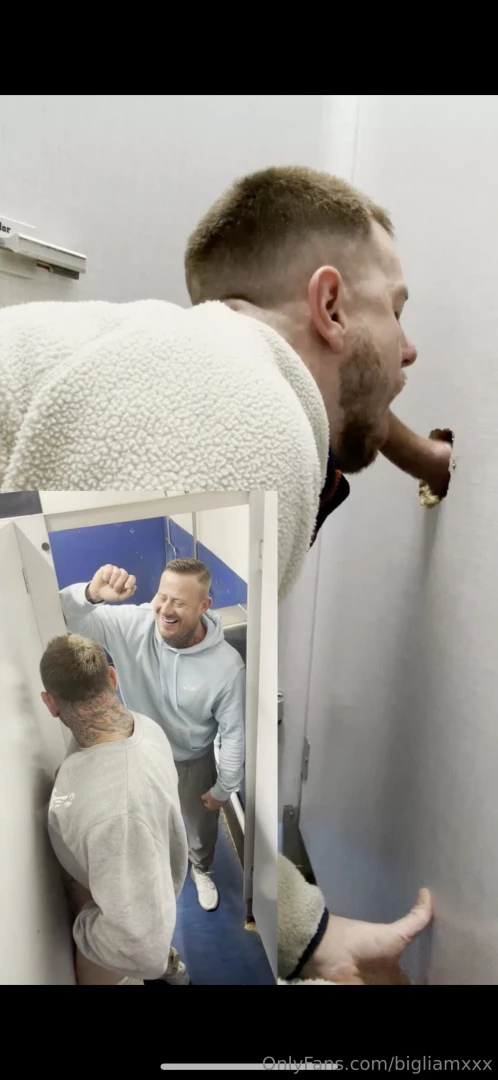 We found a glory hole on site full video will be on my wall monday 