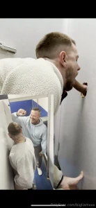 We found a glory hole on site full video will be on my wall monday