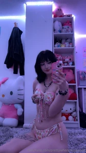 Pierced nips and a cute bikini part 3