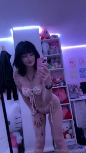 Pierced nips and a cute bikini part 4