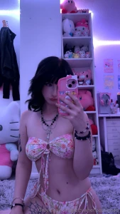 Pierced nips and a cute bikini part 1