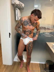These whites make my cock look huge part 1