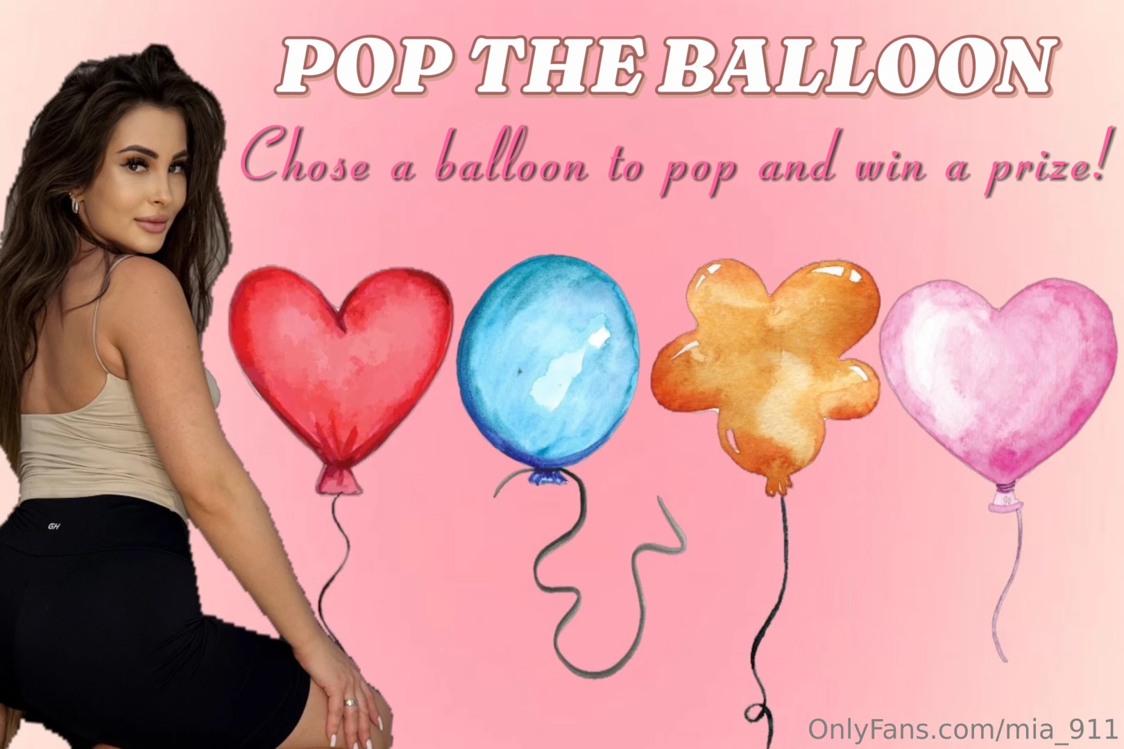 Pop a balloon and unlock a surprise video which balloon are you going 