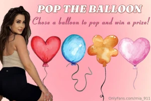 Pop a balloon and unlock a surprise video which balloon are you going
