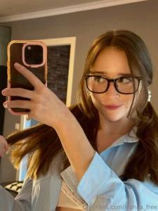 Do i look cute with these glasses part 1