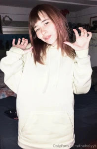 Cutie in a big hoodie part 1