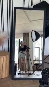 So i walked in saw the mirror and obviously had to take a photo first