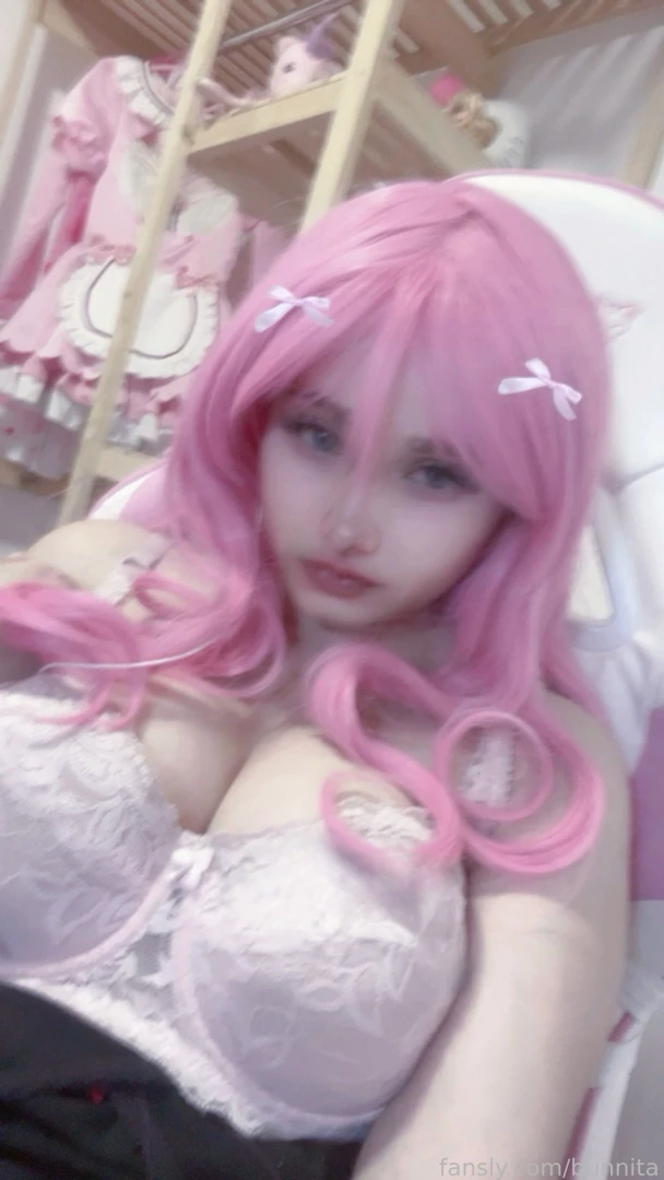 Set 3 magical pink for you cute hairpink petite streamer blueeyes part 3 