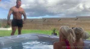 Suns out hot tub time