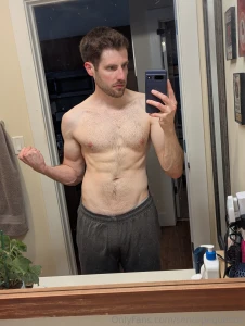 Shaved a bit loving seeing the muscle definition more again part 2