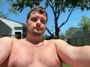 Sitting out roasting some weiners you can suck on my tits if you get part 2