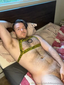 He got cum everywhere again