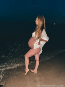 Evening walks by the sea enjoying the last calm evenings mommy