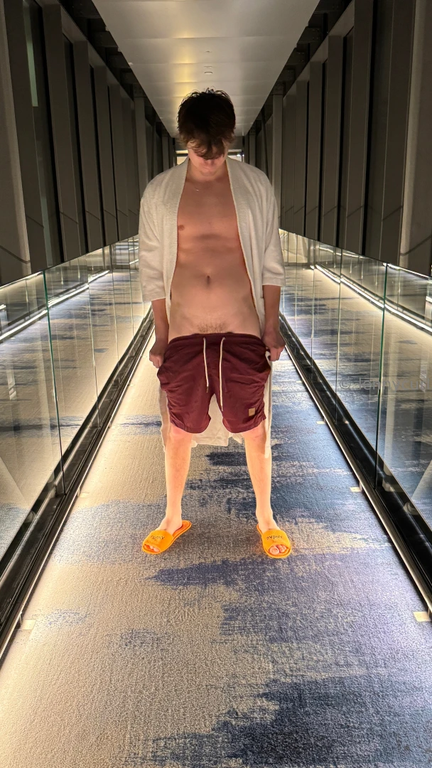 Public flash with dannyblond part 1 