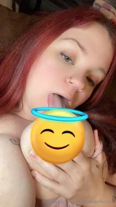 Wanna see a video of my licking on my nipples go sub i just posted it