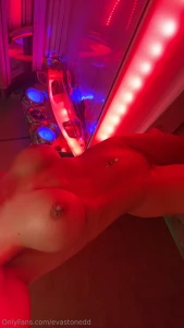 From my tanning session today